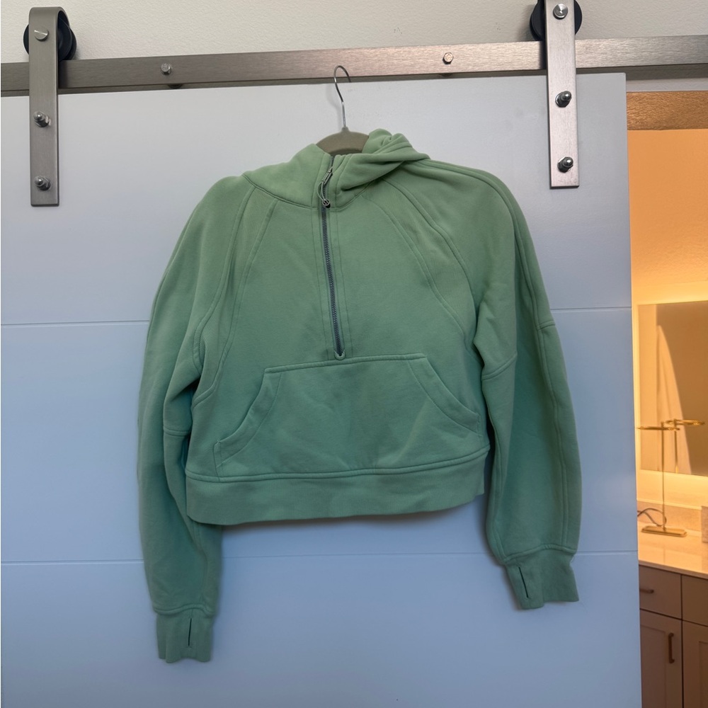 lululemon athletica Sage Green Turtleneck Jacket